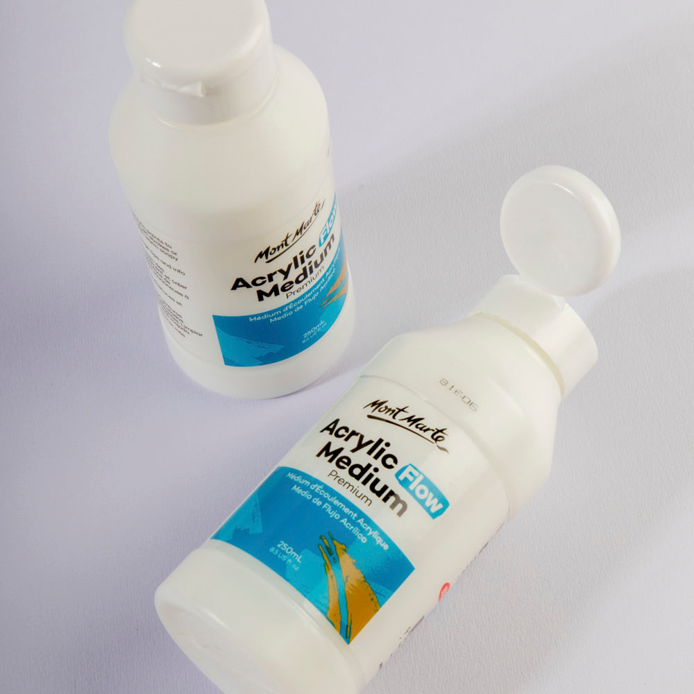 Acrylic Flow Medium Premium 250ml (8.5 US fl.oz) – Mont Marte Global