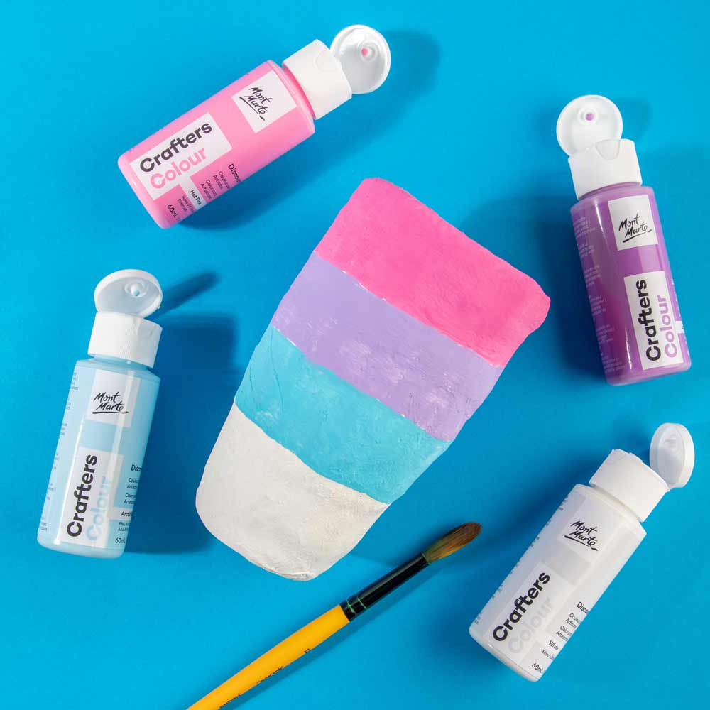 Mont Marte Crafters Colour Discovery Paint Set 21pc x 60ml (2 US