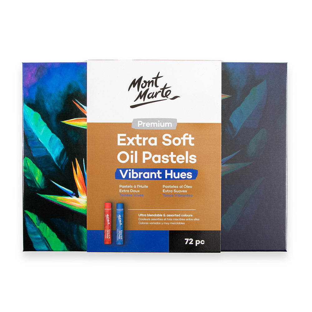 MONT MARTE Soft Pastels Signature 72pc, Set of 72 Assorted  Colored Pastel Sticks, Vibrant and Blendable, Ideal for Art, Craft,  Drawing, Sketching : Arts, Crafts & Sewing