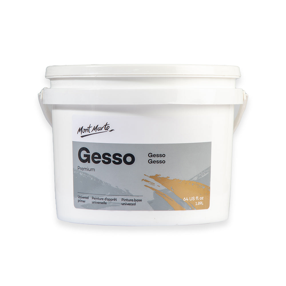 Mont Marte Gesso Tub Black 500ml