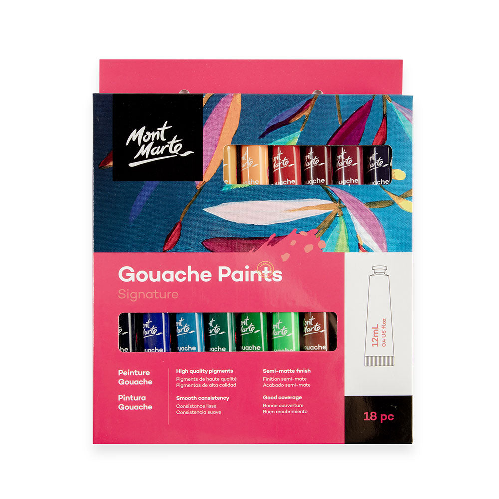 Gouache Paints Signature 18pc x 12ml (0.4 US fl.oz)