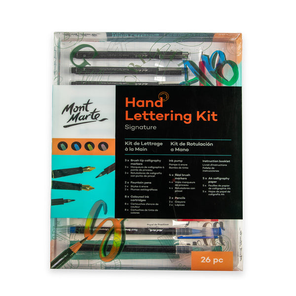 Mont Marte Hand Lettering Kit Signature 26pc – Mont Marte Global