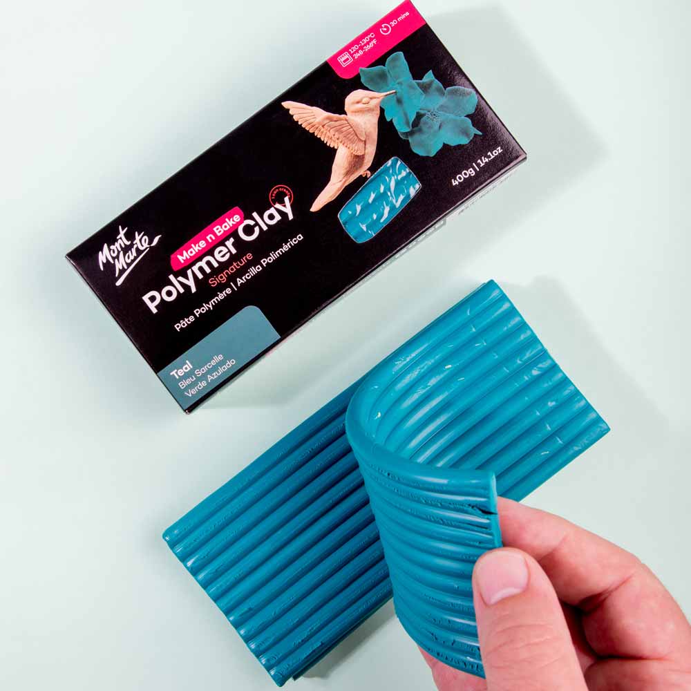 Make n Bake Polymer Clay Signature 400g (14.1oz) - Teal