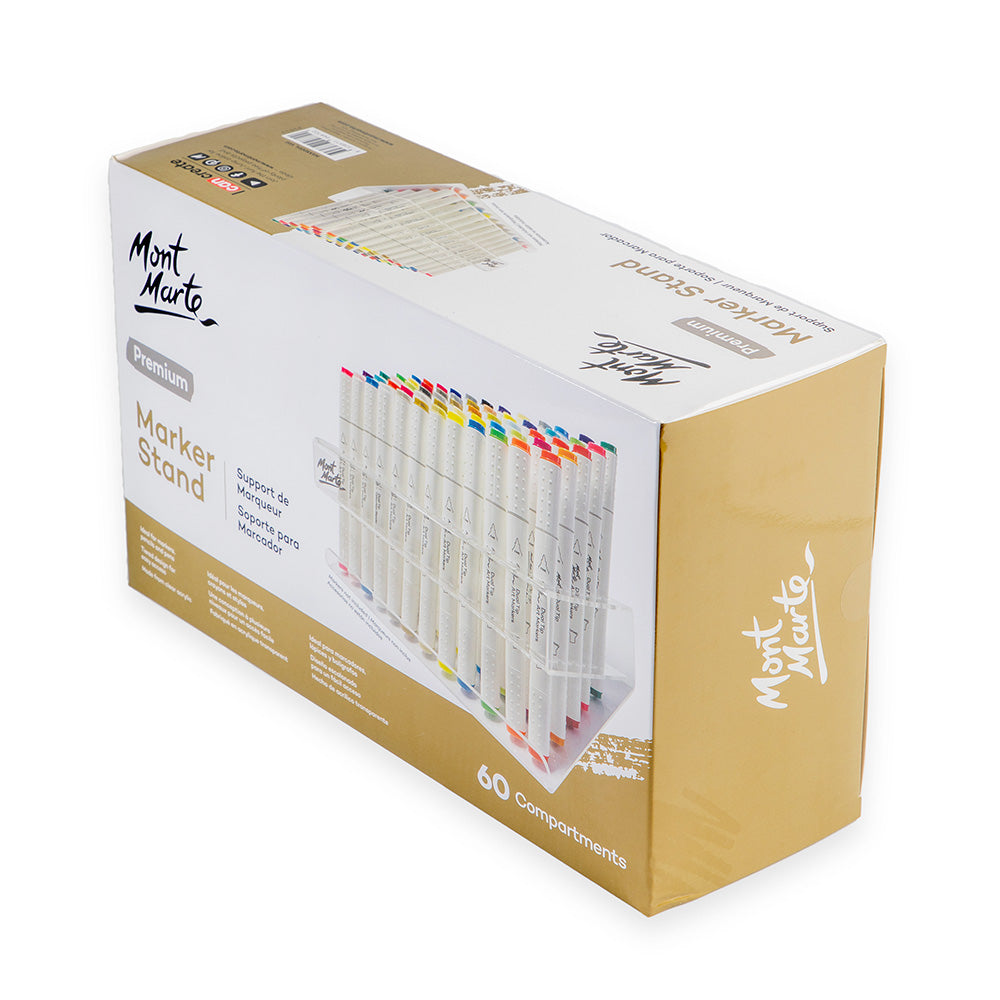 Marker Stand Premium 60 Compartments – Mont Marte Global