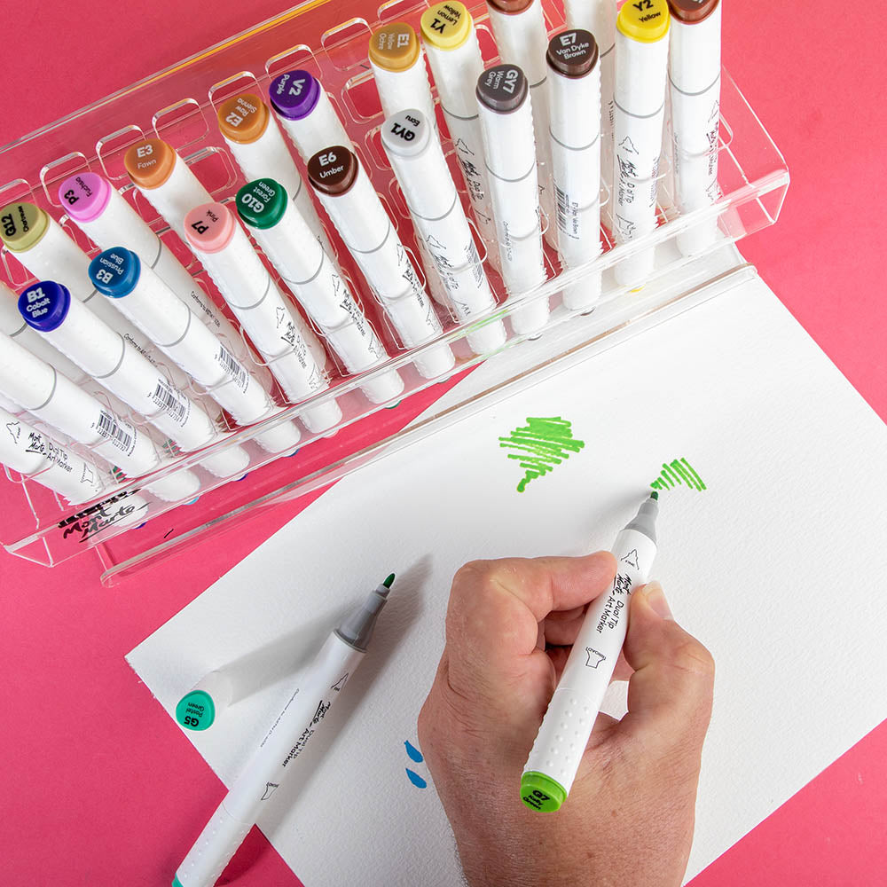 Marker Stand Premium 60 Compartments – Mont Marte Global