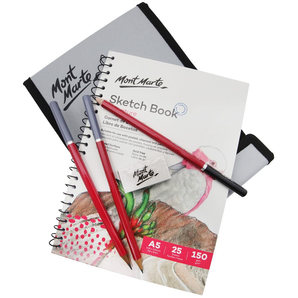 Sketching Wallet Set Signature 14pc – Mont Marte Global