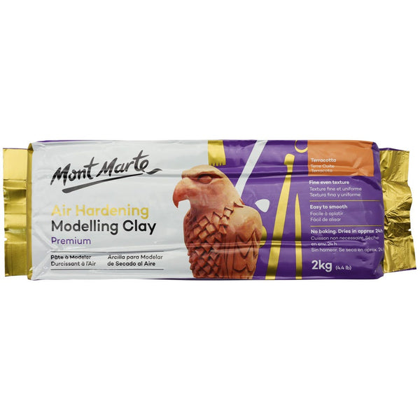 Air-Hardening Modeling Clay, Air Dry Clay 1.1lb Block, Pliable Air