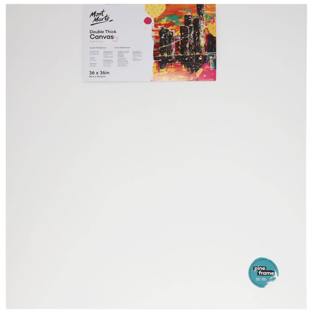 Double Thick Canvas Signature 91.4 x 91.4cm (36 x 36in) – Mont