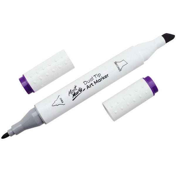 Dual Tip Art Marker Premium - Deep Violet 81 – Mont Marte Global