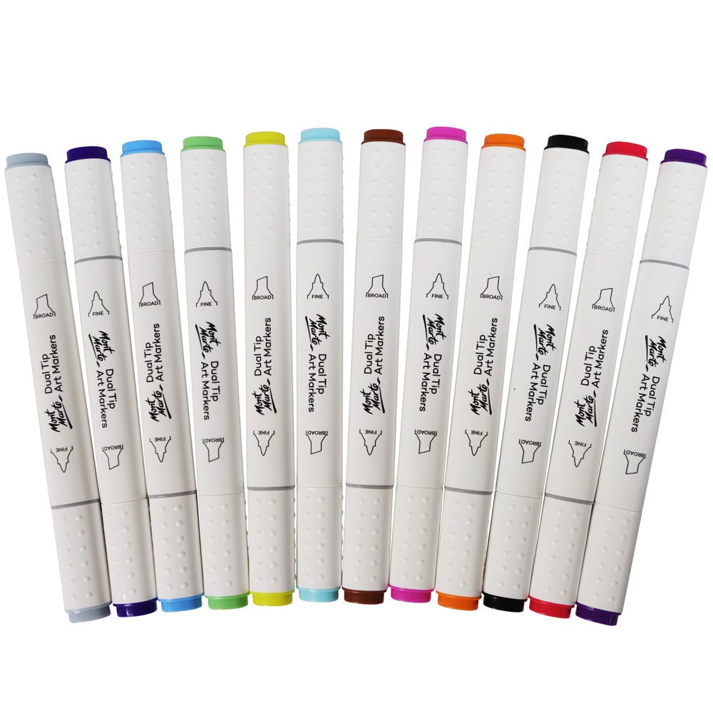 SAKEYR Metallic Marker Pens, 12 Colores Dual Tip Ecuador