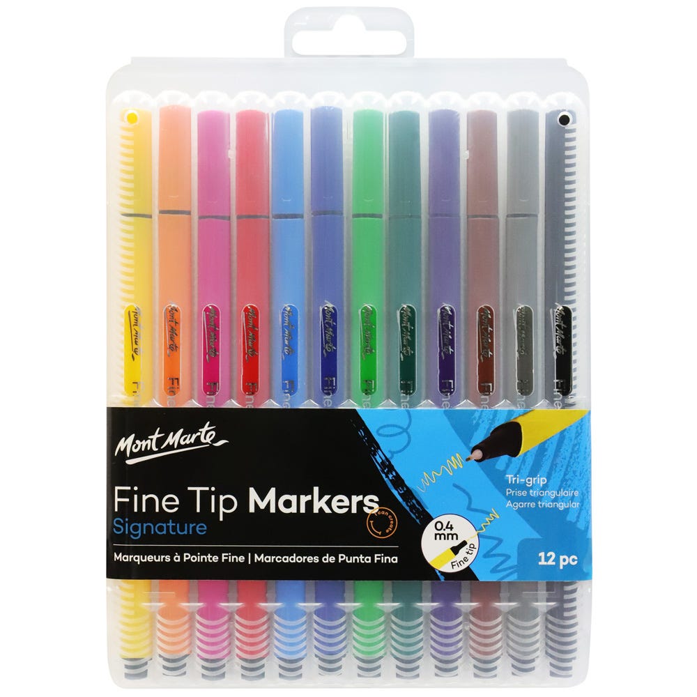 Ooly - Seriously Fine - Felt Tip Markers - Set of 36