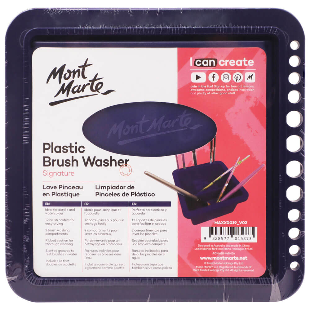 Plastic Brush Washer Signature – Mont Marte Global