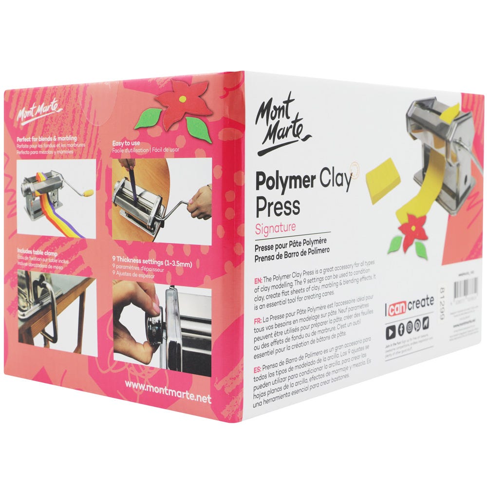 Polymer Clay Levelling Roller Signature – Mont Marte Global