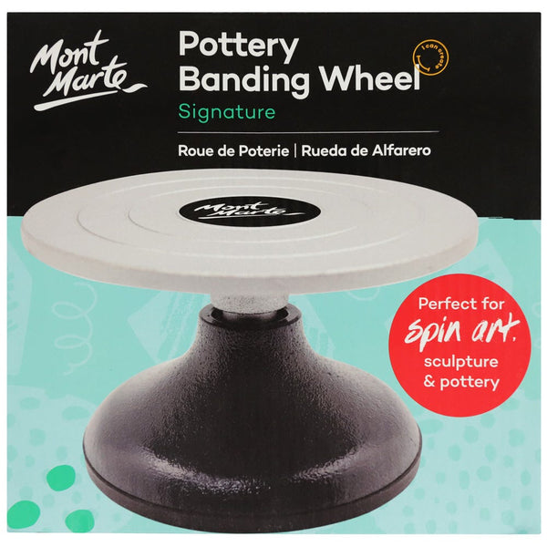 Pottery Banding Wheel Signature 18cm (7in) – Mont Marte Global
