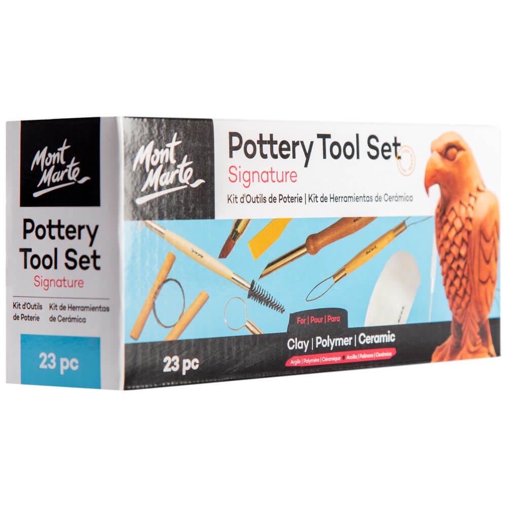 Pottery Tool Set Signature 23pc – Mont Marte Global