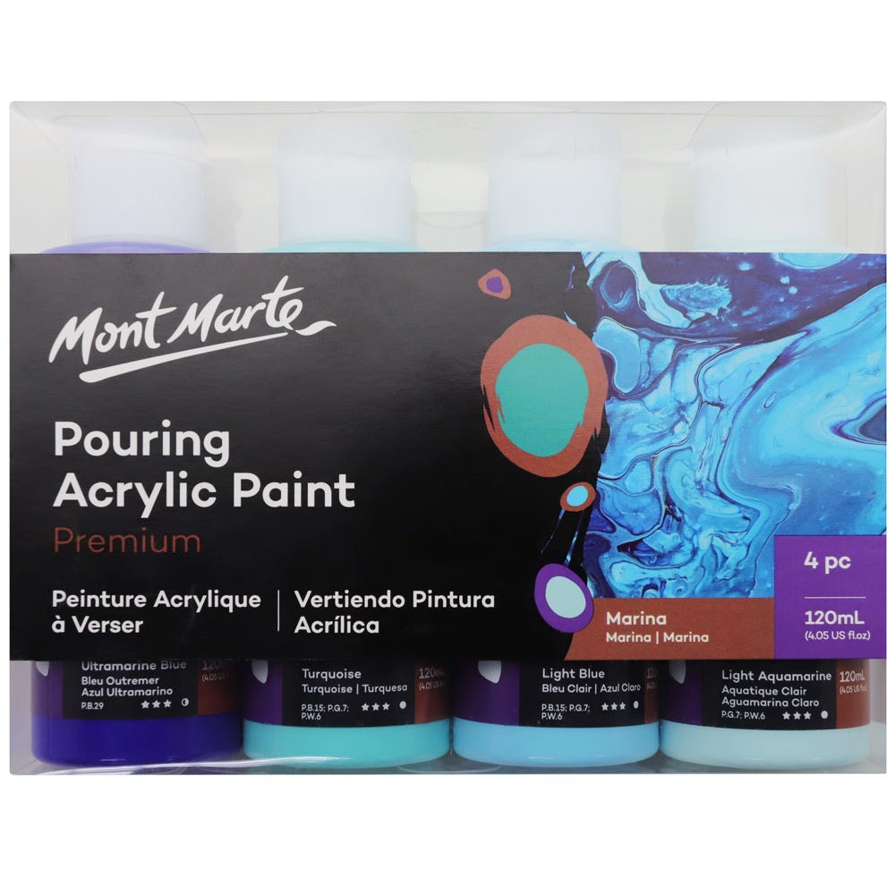 Pouring Acrylic Paint Supplies, Acrylic Pouring Paint Sets