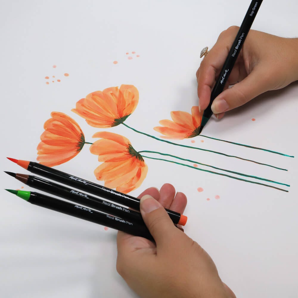 Real Brush Pens Premium 36pc