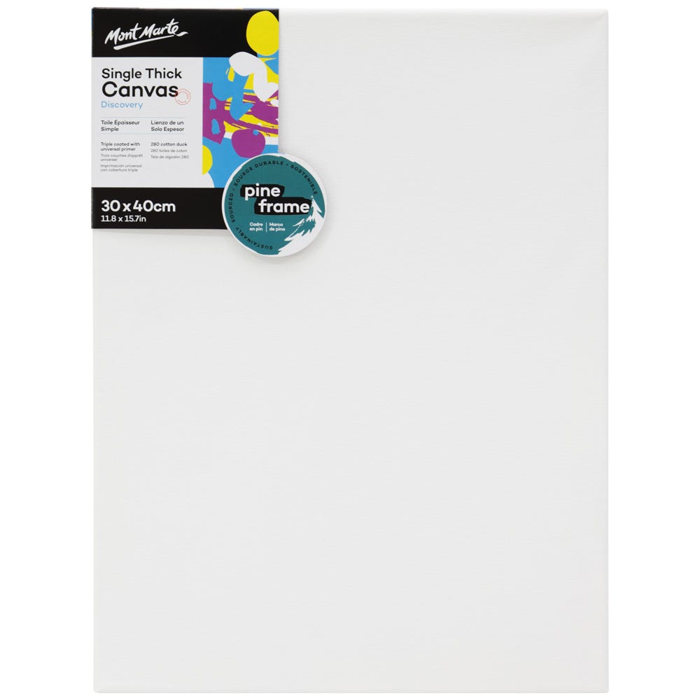 Single Thick Canvas Discovery 30 x 40cm (11.8 x 15.7in) – Mont