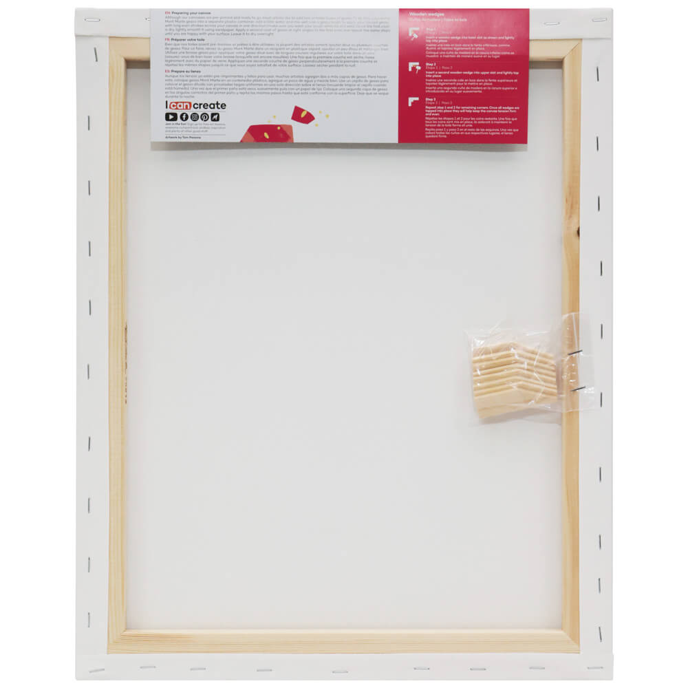 Single Thick Canvas Signature 40 x 50cm (15.7 x 19.7in) – Mont