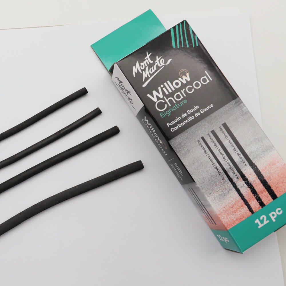 KINGART Pro Artist Sketching And Drawing Pencil Kit, Pencils, Charcoal