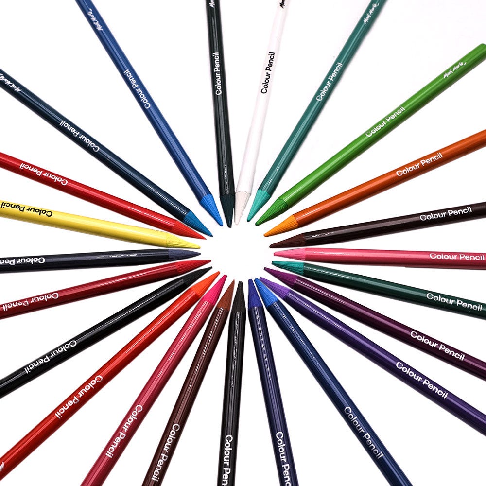 Woodless Colour Pencils Premium 24pc – Mont Marte Global
